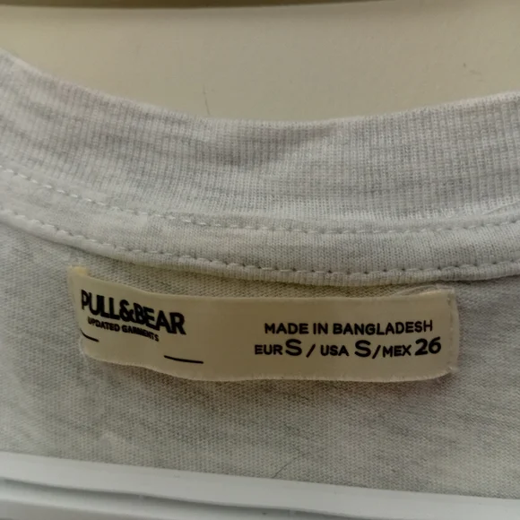 Pull&Bear Classic White Tee - Picture 4 of 4